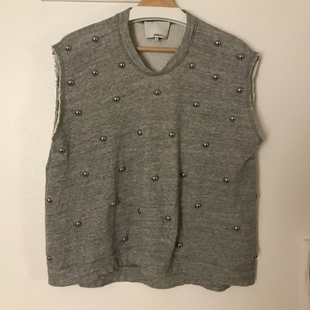 3.1 Phillip Lim Oversized Sleeveless Sweater Vest